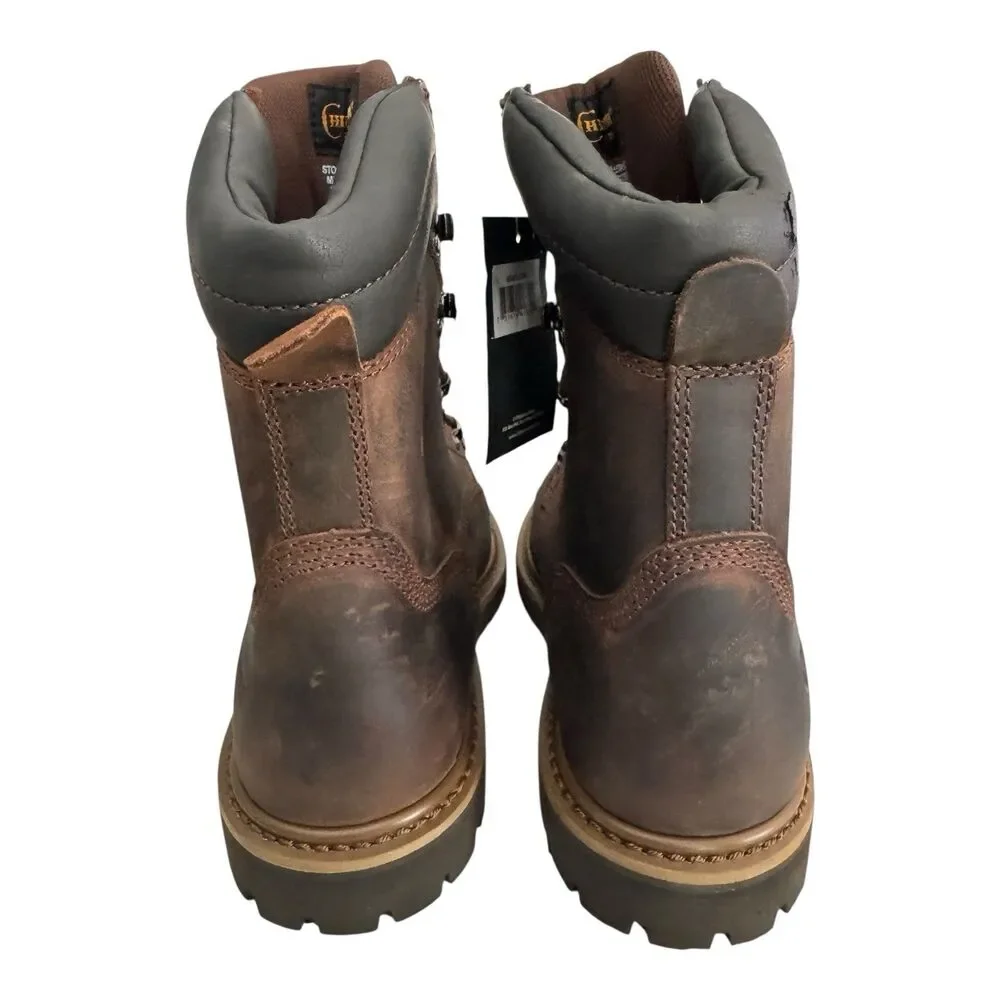 Chippewa 55069 Birkhead 8” Work Boots Men’s‎ 9.5 XW Leather Waterproof Steel Toe
